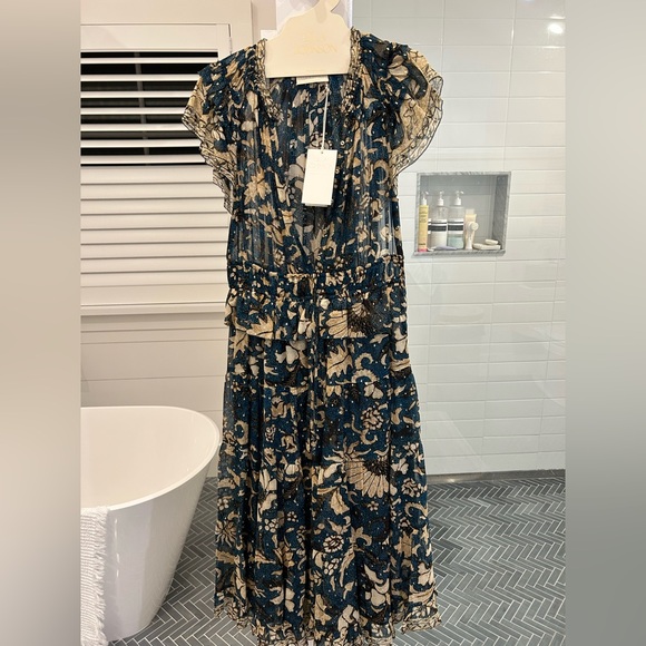 Ulla Johnson Emine dress size 10 in Moonlight - Picture 3 of 8